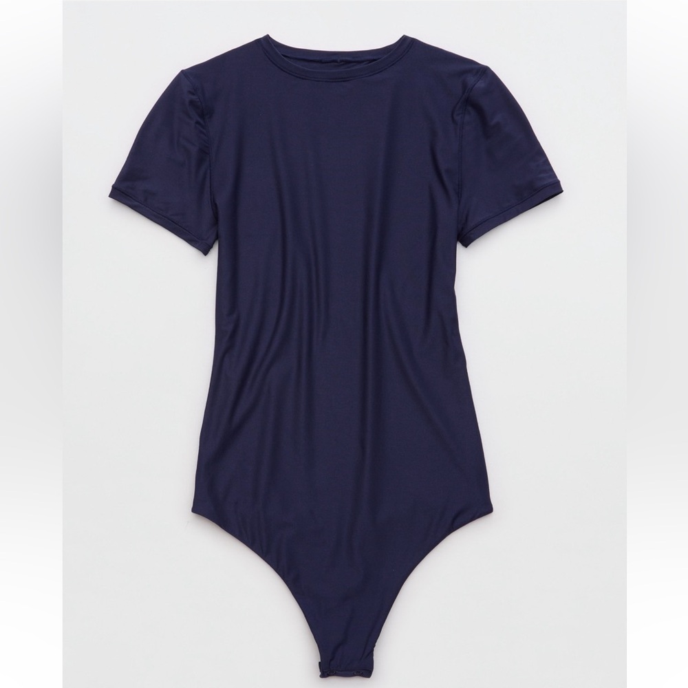 Aerie Navy Blue Bodysuit